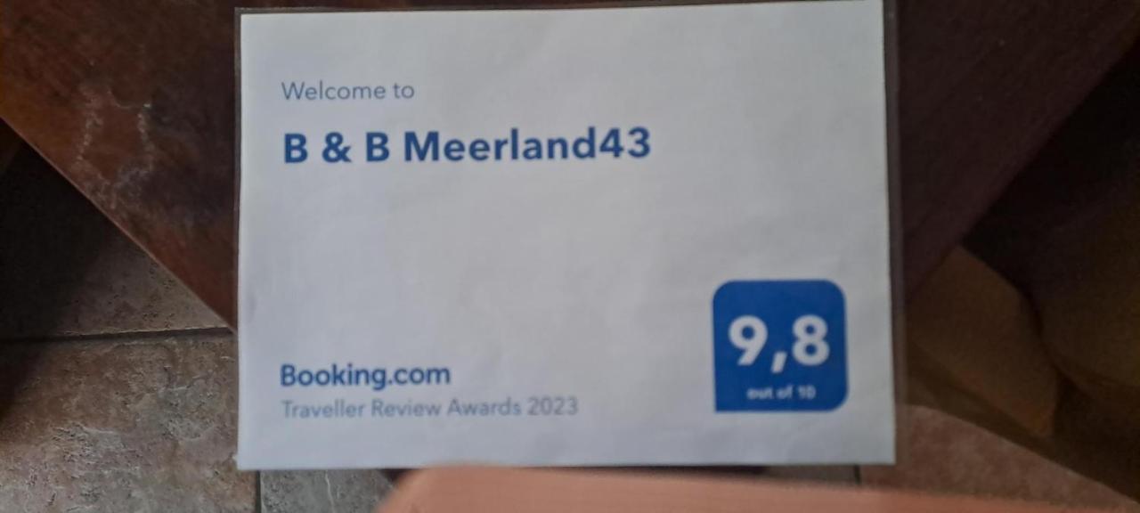 B & B Meerland43 Exterior foto