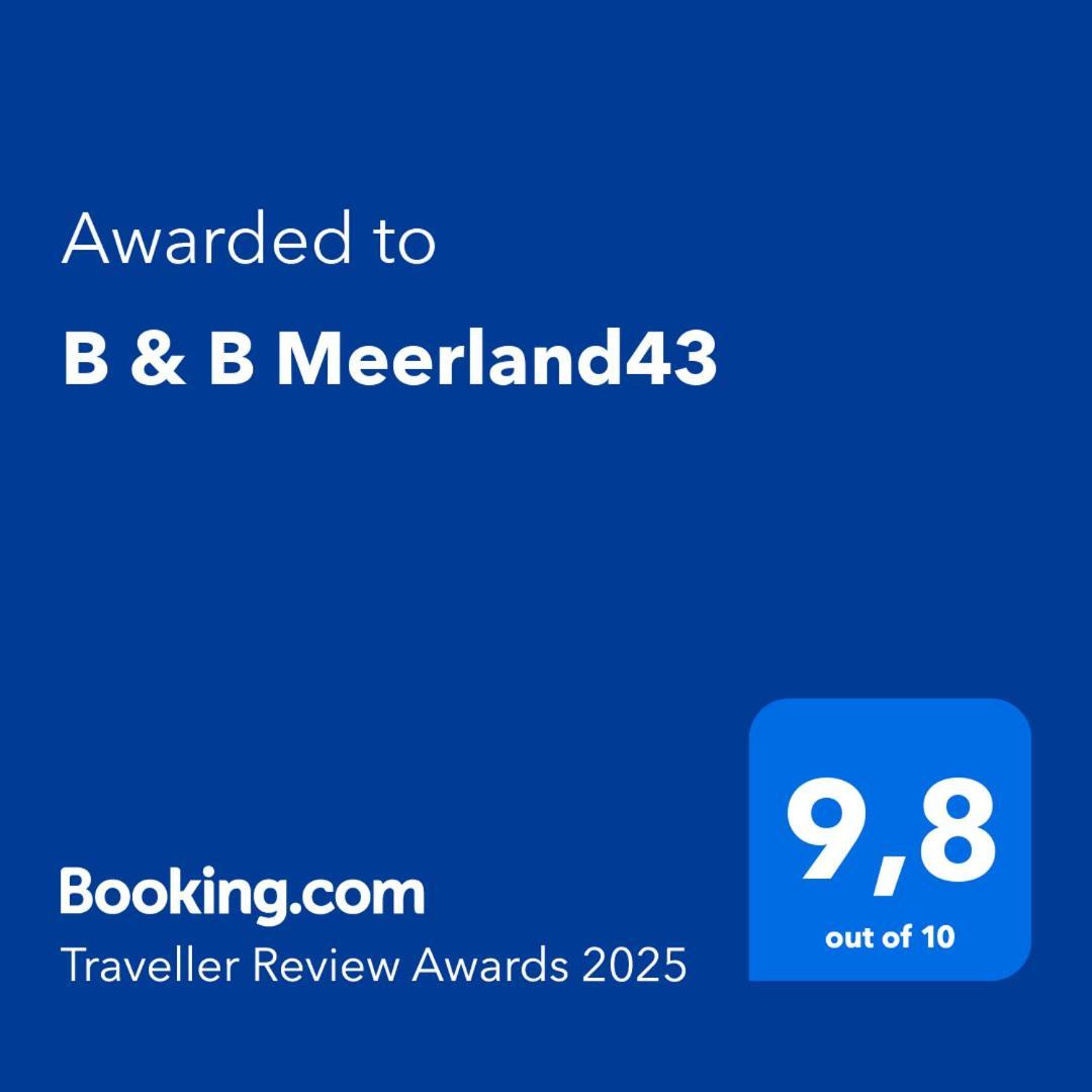 B & B Meerland43 Exterior foto